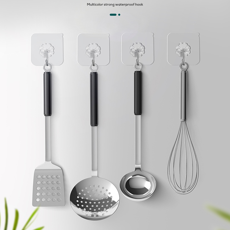 10-100 PCS Strong Transparent Suction Cup Sucker Self Adhesive wall Hooks In Bathroom Kitchen Stick
