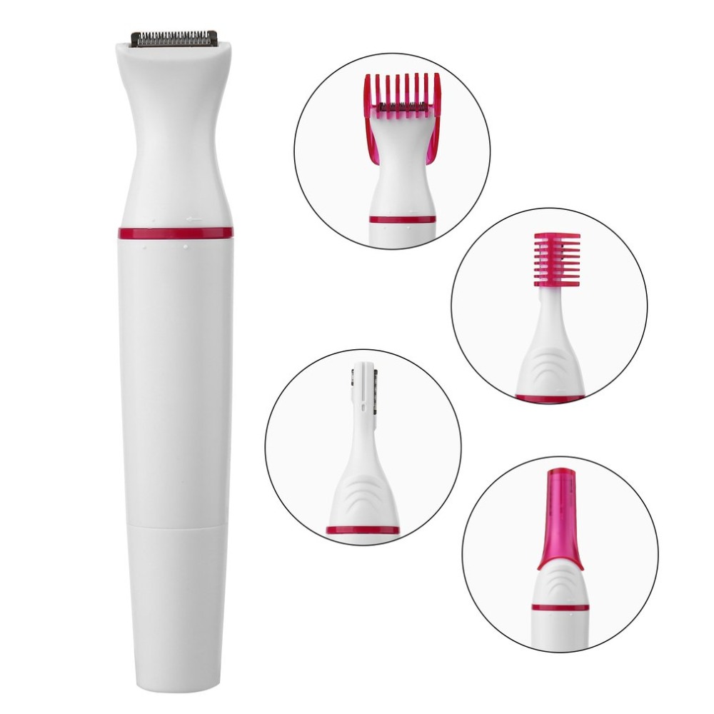 Pro Electric Hair Shaver Painless Eyebrow Nose Body Bikini Facial Hair Removal Hair Clipper Epilator