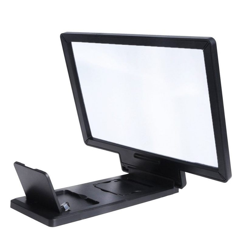 Screen Magnifier Eyes Protection Display 3D Video Screen Amplifier Folding Enlarged Expander Stand