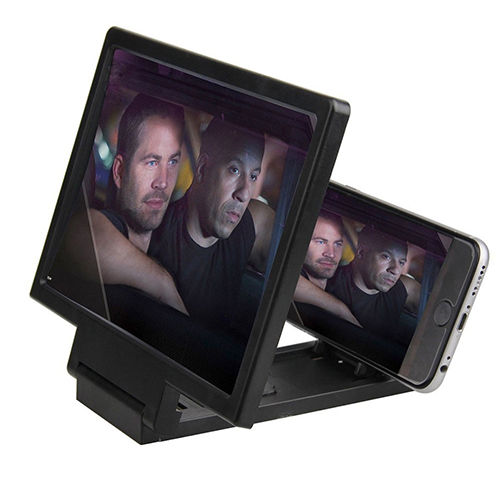 Screen Magnifier Eyes Protection Display 3D Video Screen Amplifier Folding Enlarged Expander Stand