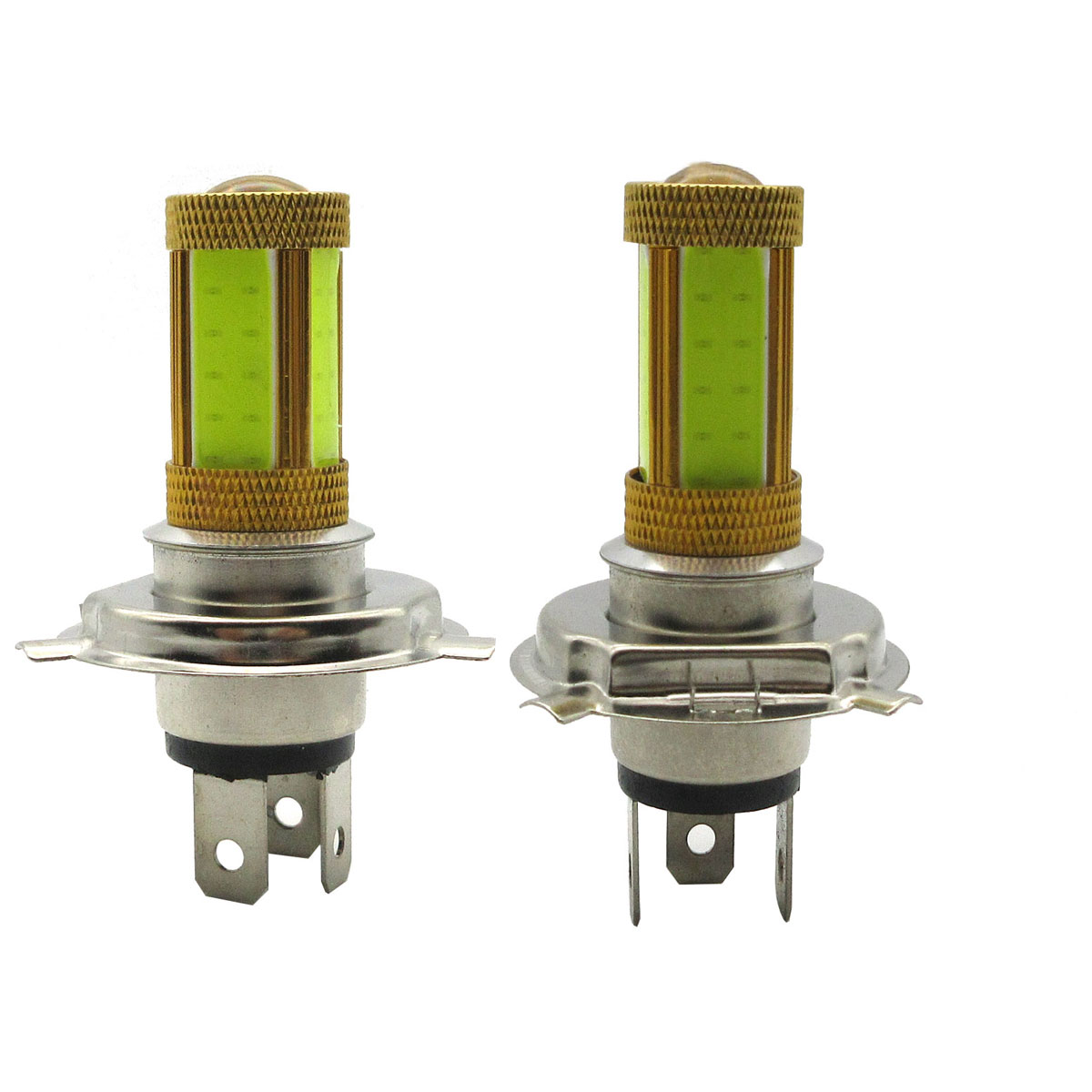 2 X 20W White H4 COB LED Car Fog Light Bulb/ Auto Fog Lamp