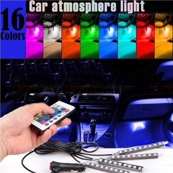 car Ambient Light Inside the car Decorative lights Foot LED lights Colorful Interior RGB lighting