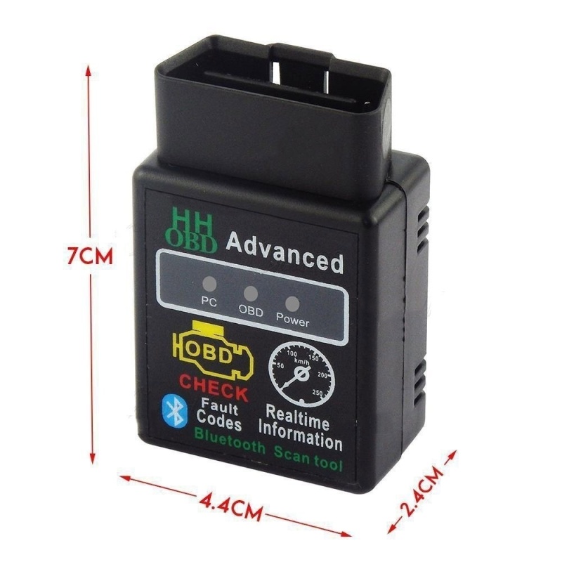 ELM327 V2.1 OBD2 Bluetooth Car Scanner Android Auto Torque Diagnostic Scan Tool