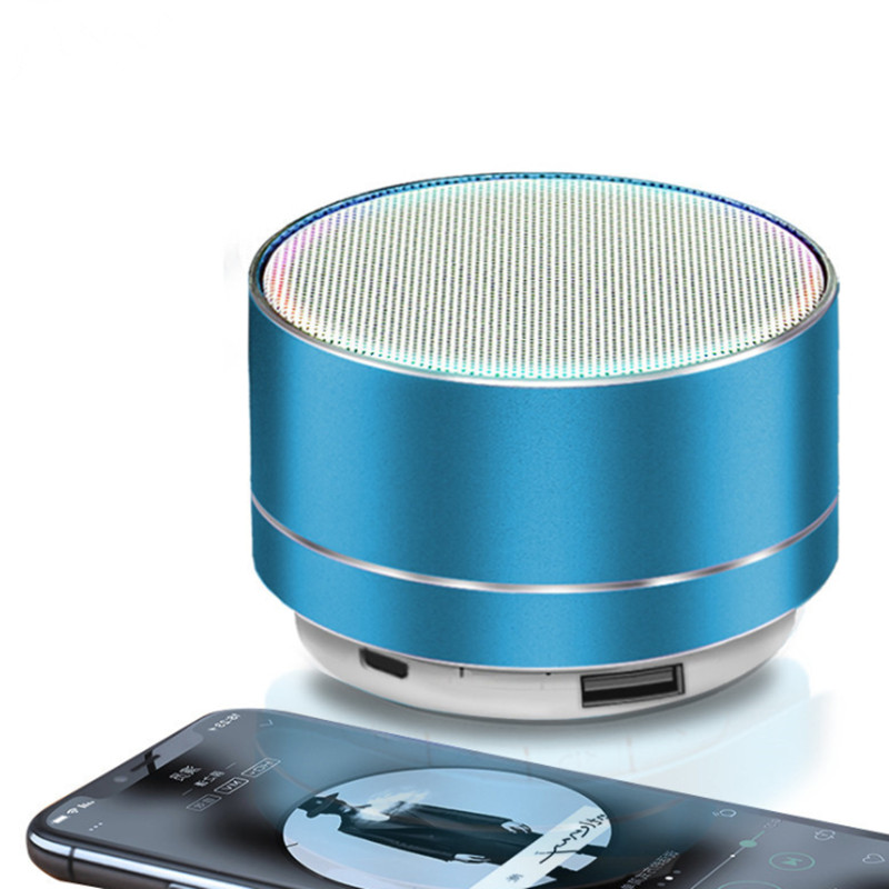 A10 Wireless Bluetooth Audio Small Steel Cannon Subwoofer Mini Portable Gift Card Bluetooth Speaker