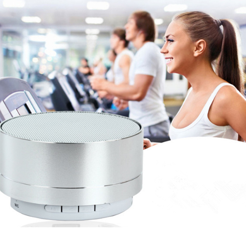 A10 Wireless Bluetooth Audio Small Steel Cannon Subwoofer Mini Portable Gift Card Bluetooth Speaker