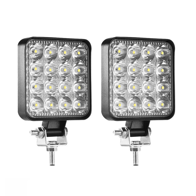 Work LED Light Bar 48W Car Light Bright Beam 12v 24v Led For Truck ATV UAZ SUV 4WD 4x4