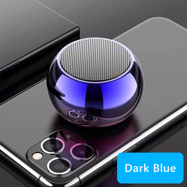 Portable bluetooth 5.0 speaker small true wireless stereo speaker with microphone for smart phone