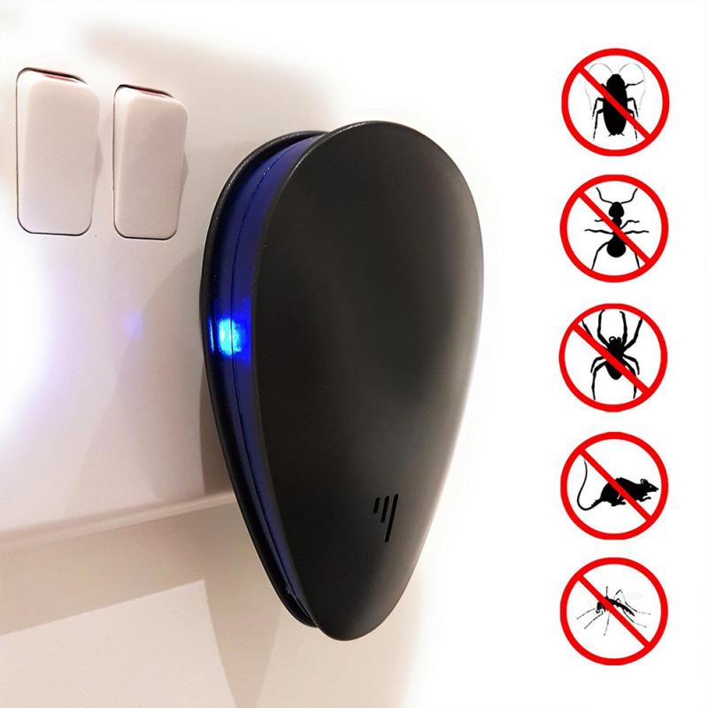 Cockroach Pest Rats Reject Repellent Electronic Mosquito Killer Ultrasonic Anti Mosquito Insect