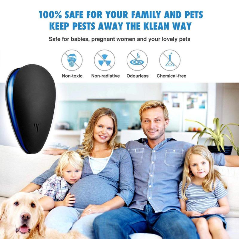 Cockroach Pest Rats Reject Repellent Electronic Mosquito Killer Ultrasonic Anti Mosquito Insect