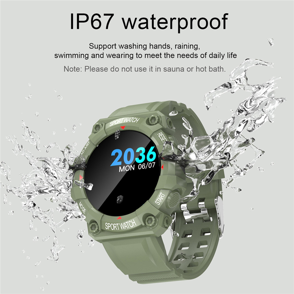 FD68 Health Monitoring Smart Watch Waterproof and Long Standby Sports Watch Band for Android IOS