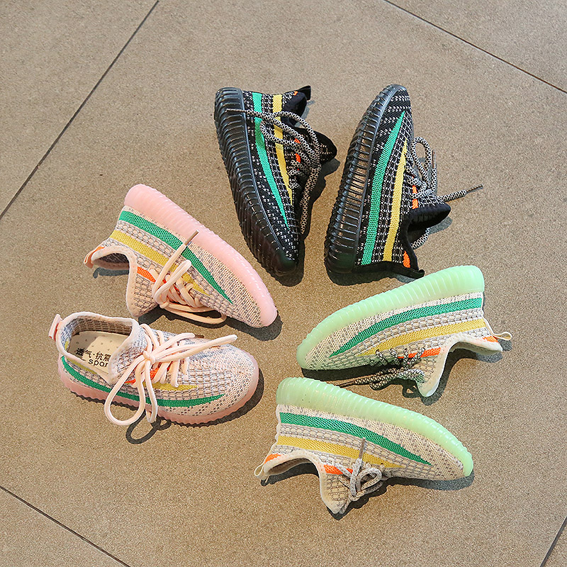 Children's Tennis Sports Running Shoes Boy Girls Casual Sneakers Baby Breathable Athletic