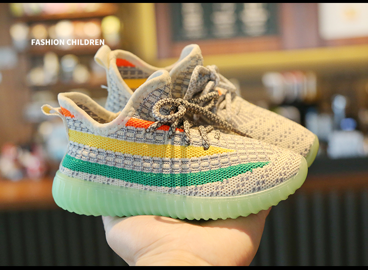 Children's Tennis Sports Running Shoes Boy Girls Casual Sneakers Baby Breathable Athletic