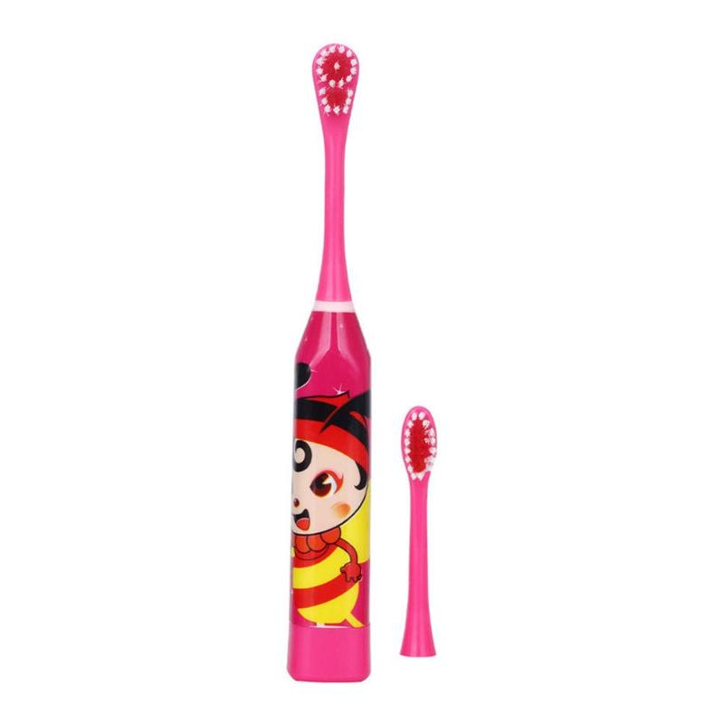 Toothbrush Cartoon Pattern Double-sided Tooth Brush Electric Teeth Brush For KidsBathing &amp; Skin Care