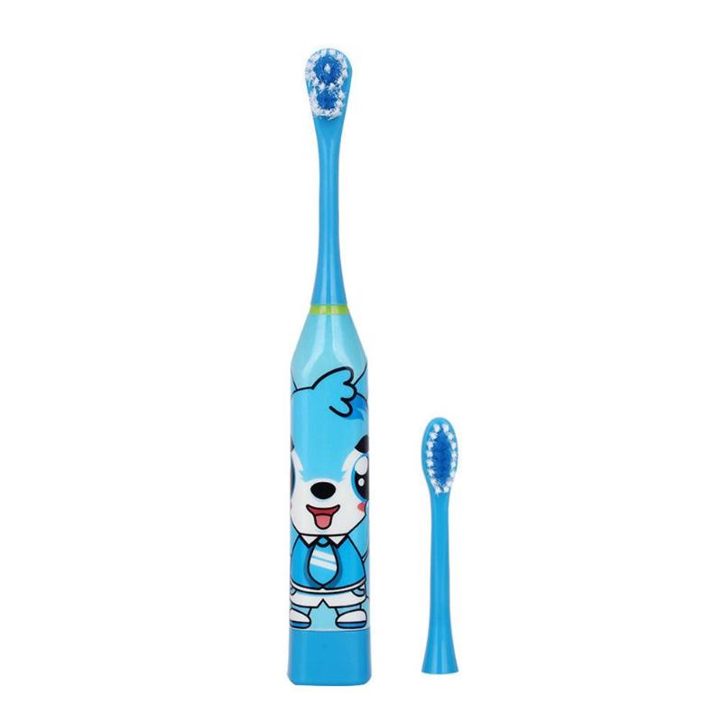 Toothbrush Cartoon Pattern Double-sided Tooth Brush Electric Teeth Brush For KidsBathing &amp; Skin Care