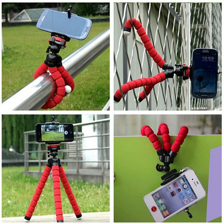 Flexible Octopus Bubble Tripod Holder Stand Mount For Mobile Phones, Digital Camera