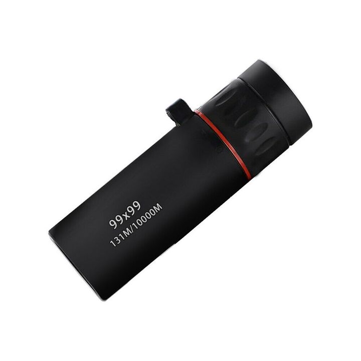 99x99 Monocular Telescope Light Night Vision Zoom + Simple Clip Sightseeing-