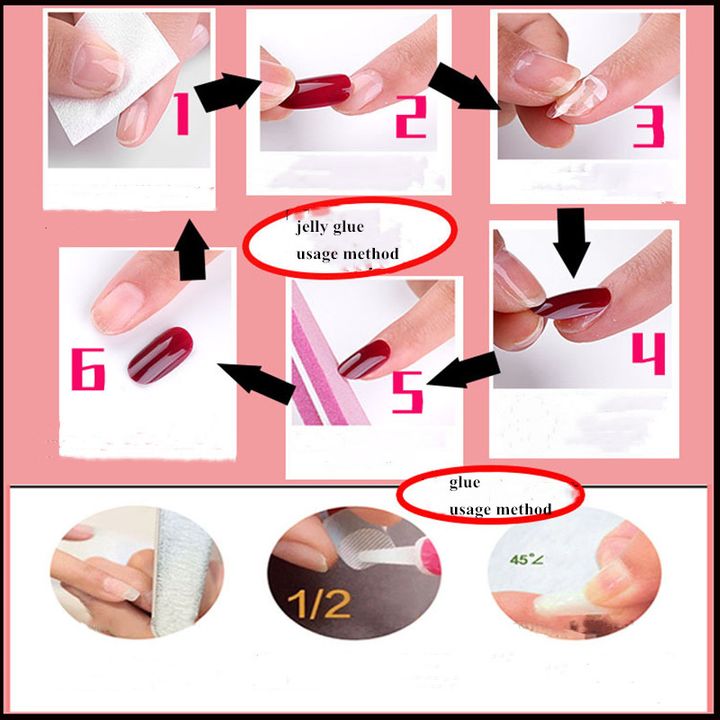 2021 Manicure Fashion Girl Wearing Nail Piece Removable Bride's Evening Parties Fake Nails