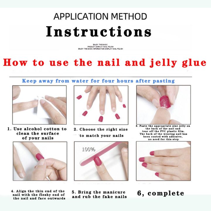 24 pieces of voluptuous matte ballet, matte nail pieces, trapezoidal nail products, direct supply