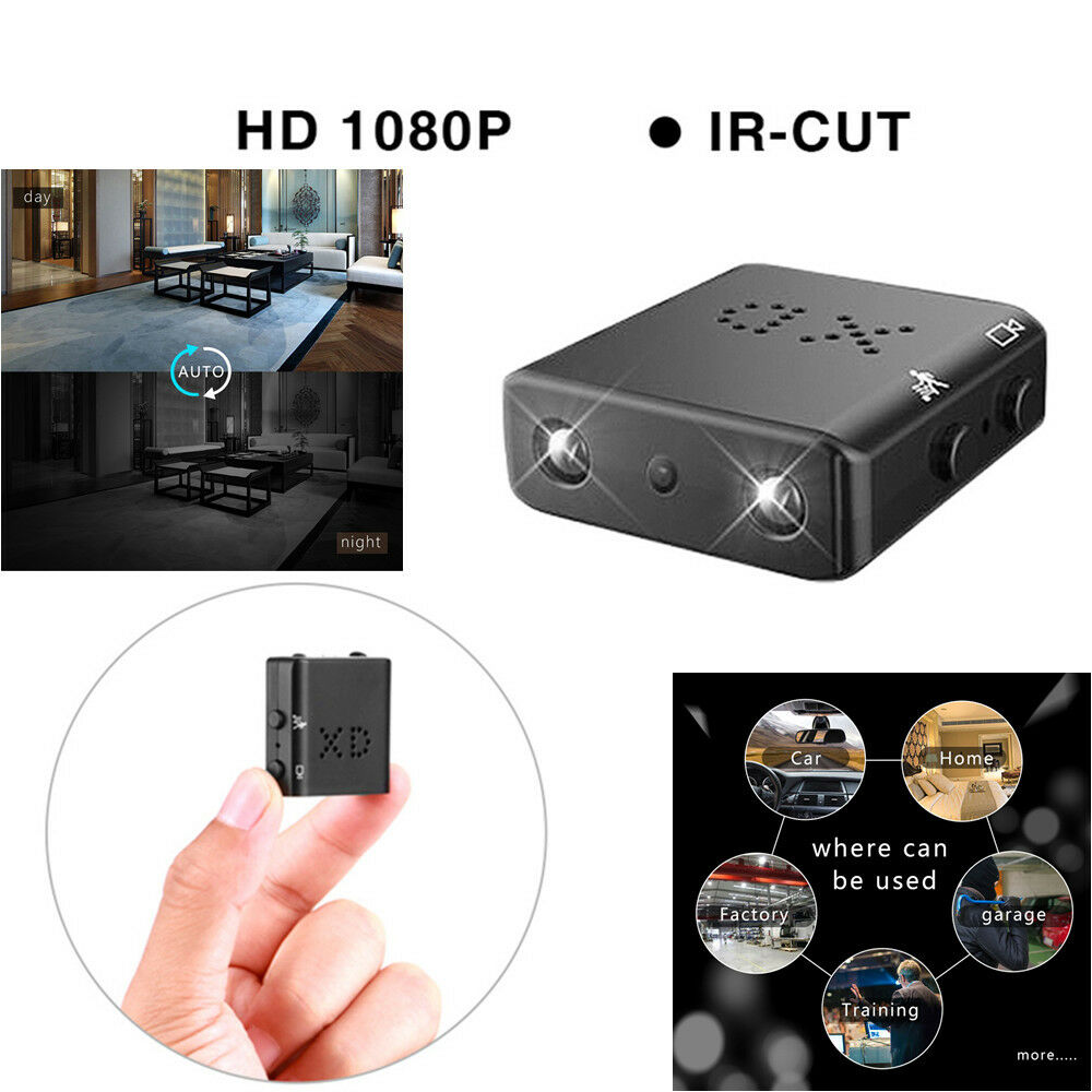 Hidden Spy Camera Mini WiFi Camera Full HD 4K Mini Camcorder Micro Camera Video Voice Recorder