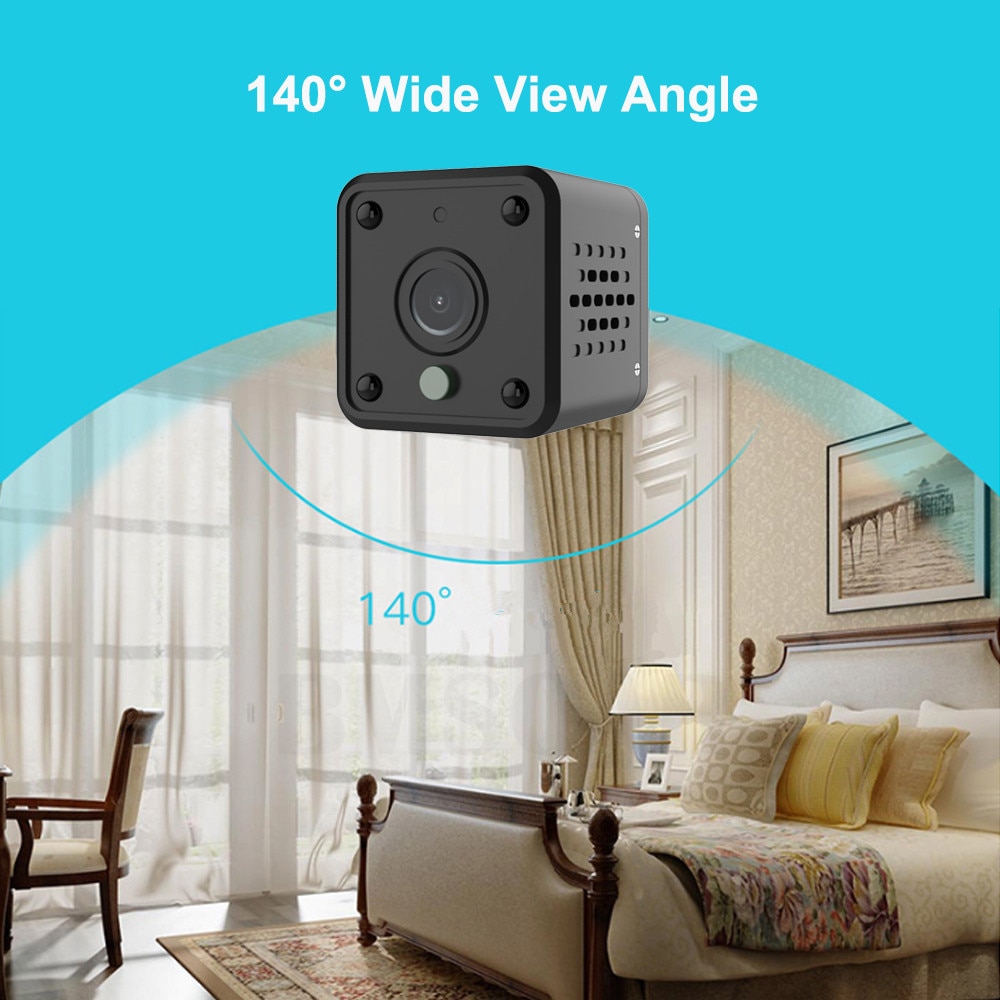IP Camera 1080P Battery Power 140 Degree Night Vision Audio Reording 2MP Wireless WIFI Mini CCTV Cam