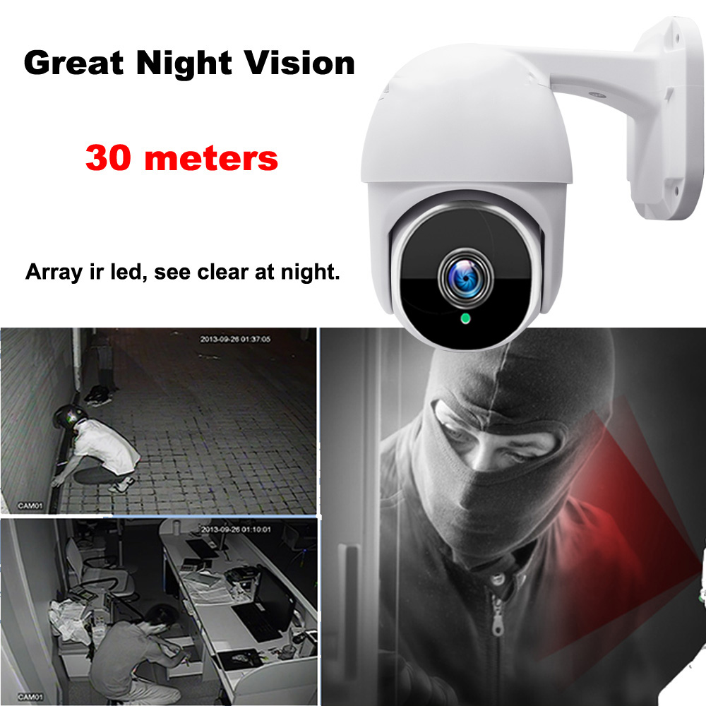 Outdoor PTZ Camera AHD 2.0MP 1080P CCTV Analog Camera Speed Dome Security System Waterproof Surveill
