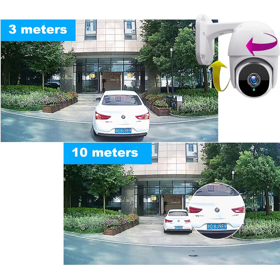 Outdoor PTZ Camera AHD 2.0MP 1080P CCTV Analog Camera Speed Dome Security System Waterproof Surveill