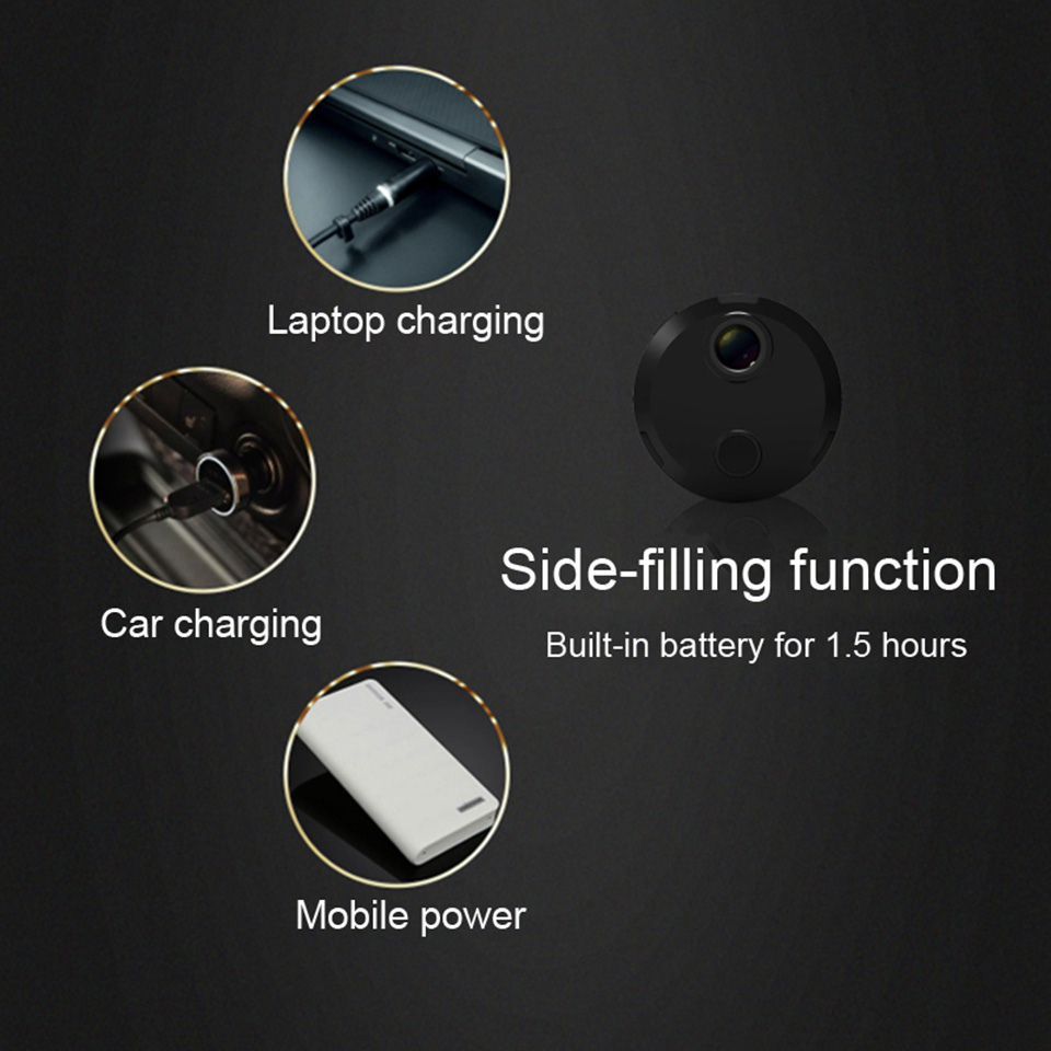 HD WIFI IP Mini Camera CCTV  Security Dvr Night Vision Motion Detect Mini Camcorder