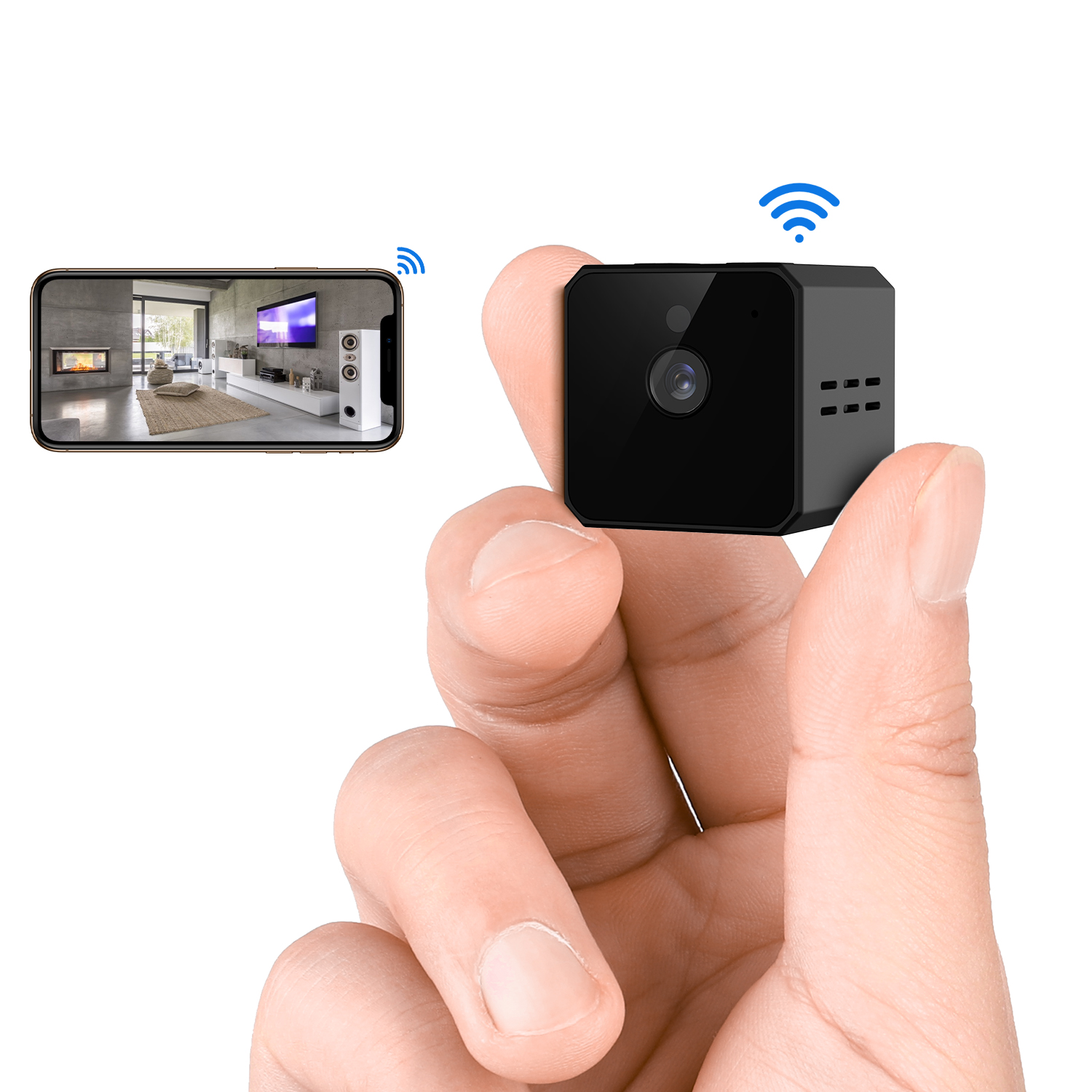 Built-in Battery Waterproof Mini Camera HD 4K Motion Detection Rechargeable IP Wifi Camera DV Record
