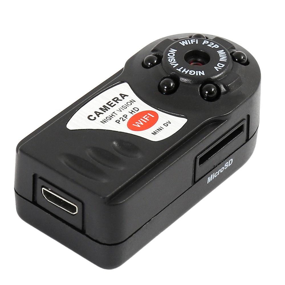 Mini WIFI Camera 720P HD Wireless DV DVR IR Night Vision Cam Recorder Security Surveillance SPY Cam