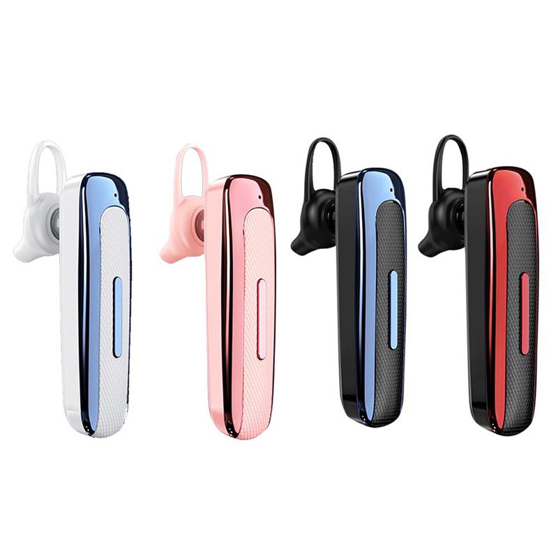 Bluetooth Earphone In-ear 5.0 Single Mini invisible Earbud Hands Free Call Stereo Music Headset wit