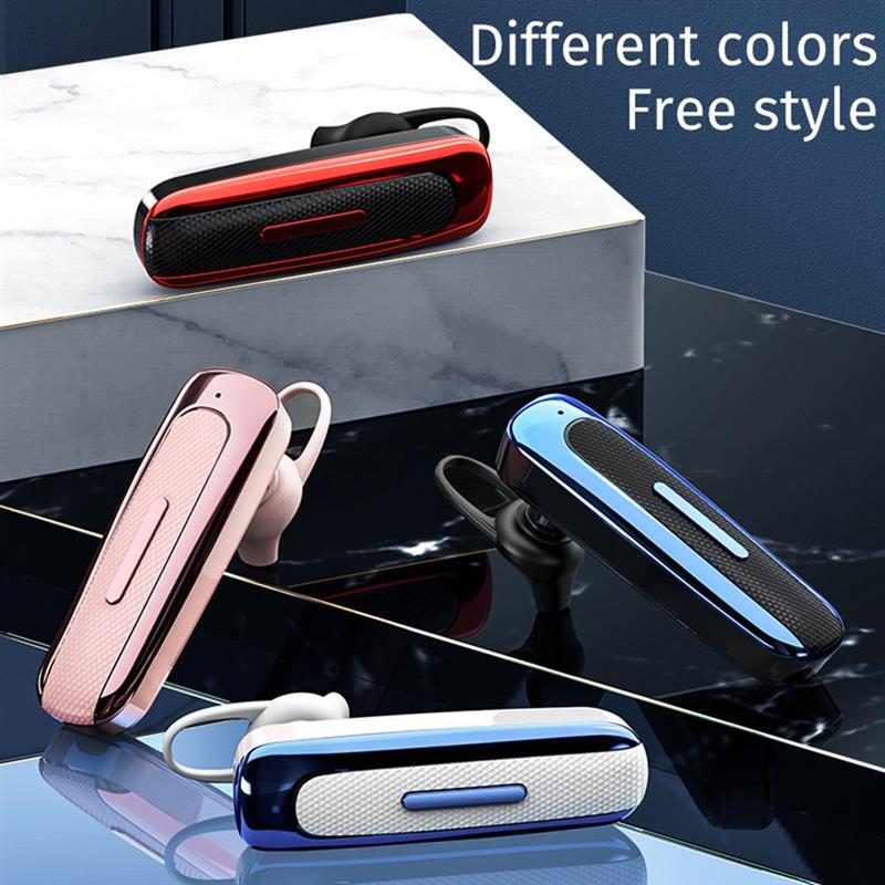 Bluetooth Earphone In-ear 5.0 Single Mini invisible Earbud Hands Free Call Stereo Music Headset wit