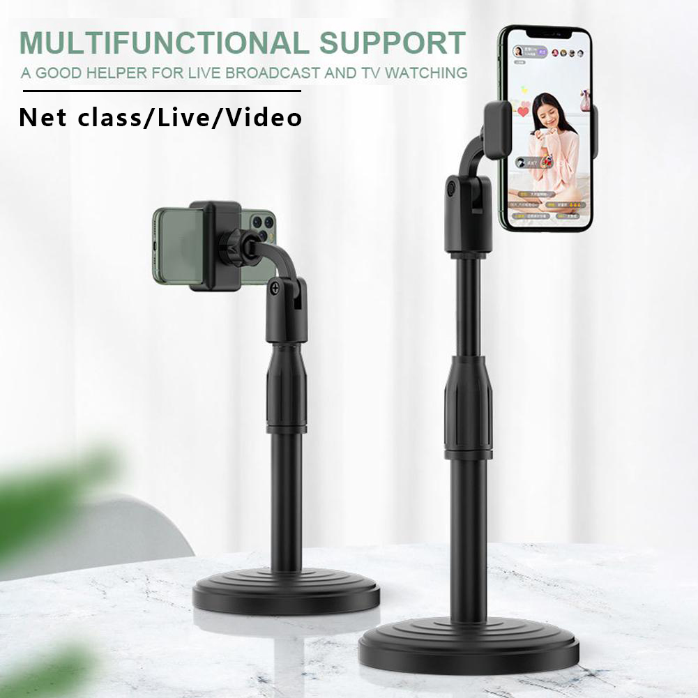 Retractable Mobile Phone Stand For Net Class Live Broadcast Phone Holder Desk Table Clip Bracket Tab