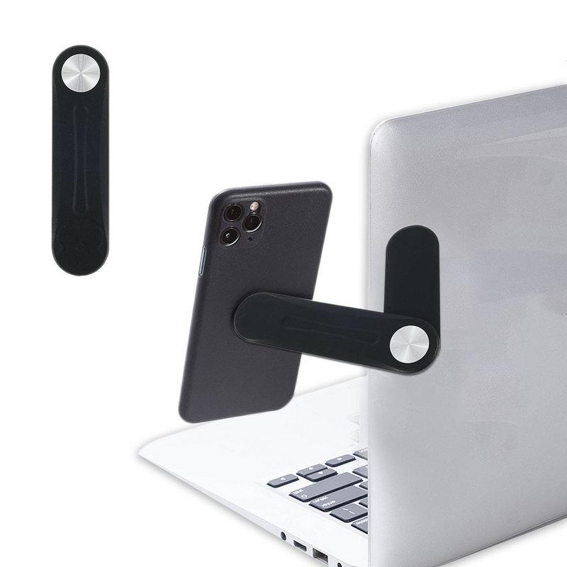Laptop Phone Holder Adjustable Side Mount Clip Magnetic Computer Expansion Bracket Foldable Shrink C
