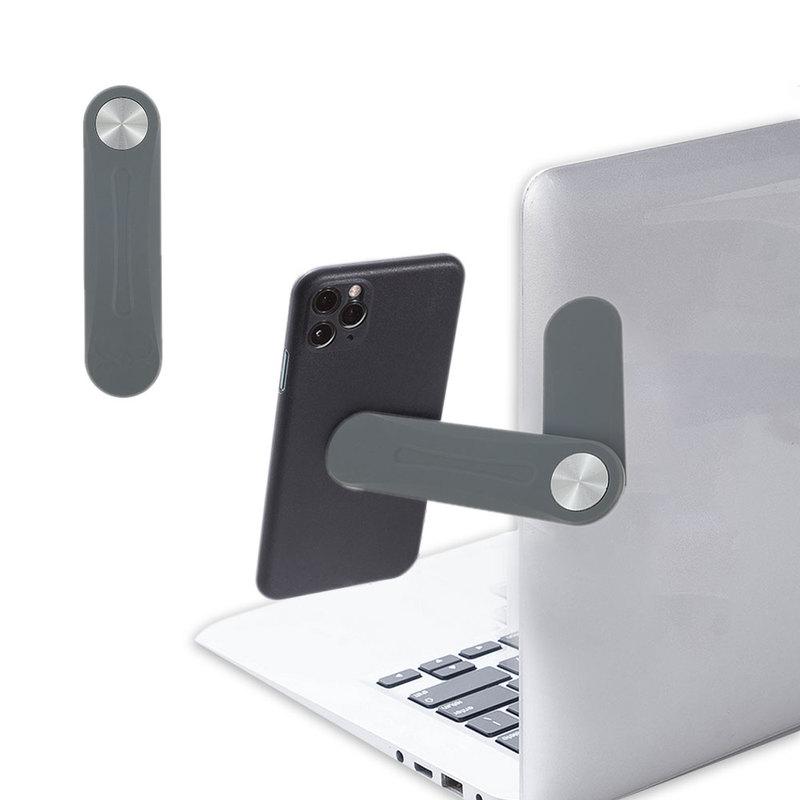 Laptop Phone Holder Adjustable Side Mount Clip Magnetic Computer Expansion Bracket Foldable Shrink C