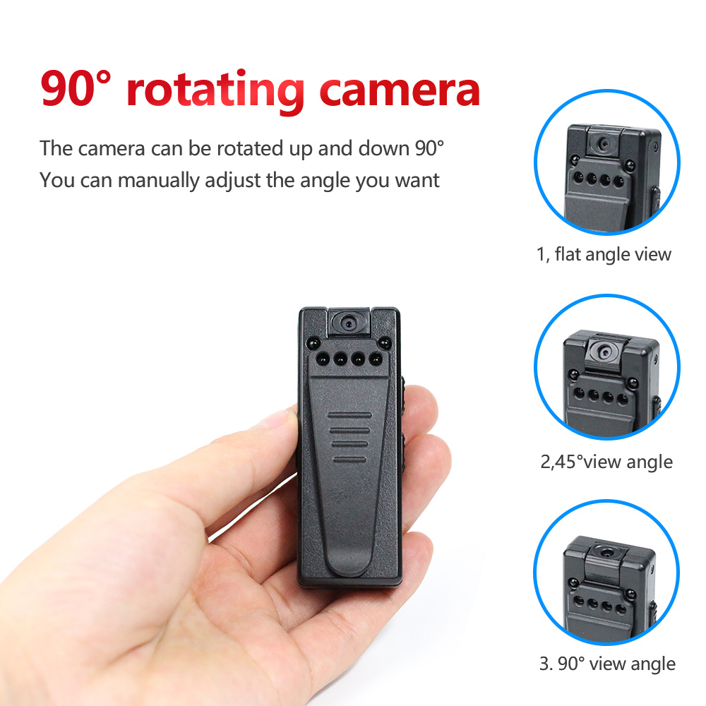 Pen With Mini Camera Police Pocket Cam Body Secret Night Vision Motion DV Microcamera Minicamera