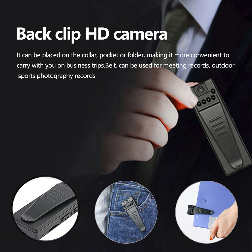Pen With Mini Camera Police Pocket Cam Body Secret Night Vision Motion DV Microcamera Minicamera