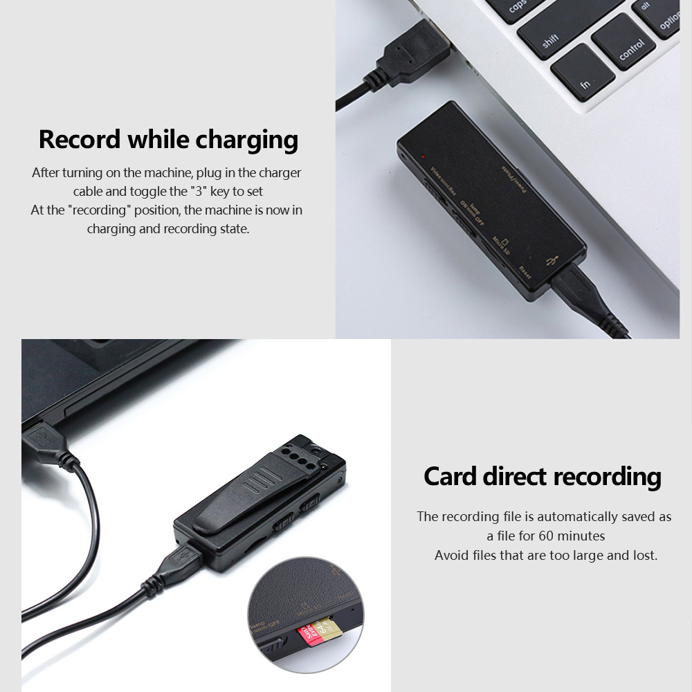 Pen With Mini Camera Police Pocket Cam Body Secret Night Vision Motion DV Microcamera Minicamera