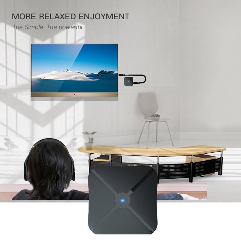 Bluetooth 4.2 Receiver and Transmitter Audio Music Stereo Wireless Adapter RCA 3.5MM AUX Jack