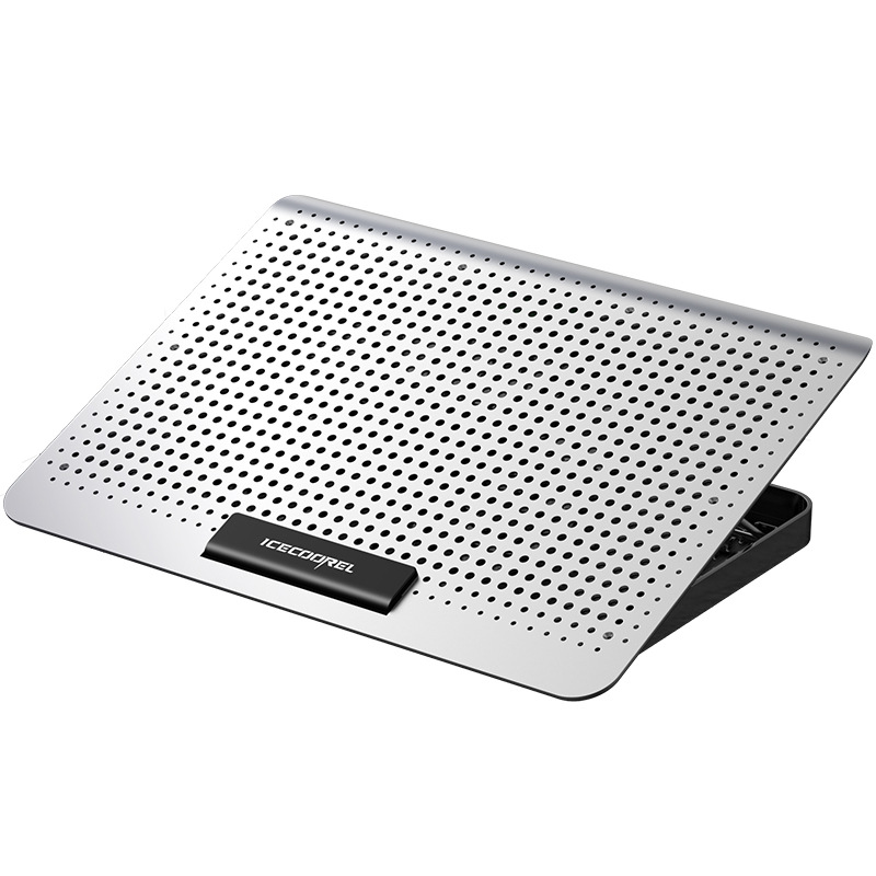 Gaming Laptop Cooler Silent Fan Metal Laptop Cooling StandPortable Adjustable Notebook Stand