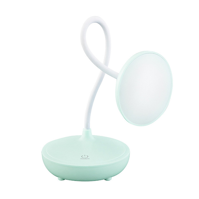 Flexo Table Lamp LED Desk Lamp Touch Dimming Flexible Study Lamps Desktop USB Reading Night Light