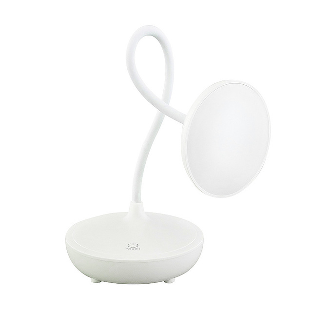 Flexo Table Lamp LED Desk Lamp Touch Dimming Flexible Study Lamps Desktop USB Reading Night Light