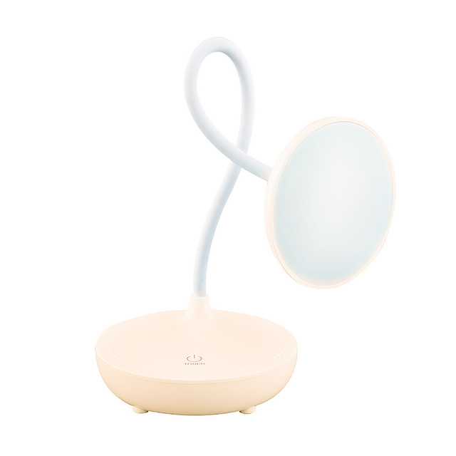 Flexo Table Lamp LED Desk Lamp Touch Dimming Flexible Study Lamps Desktop USB Reading Night Light