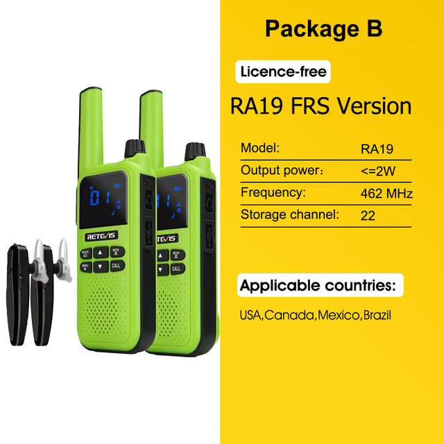 Bluetooth-compatible Walkie Talkie with Wireless Headset PMR Two-way Radio