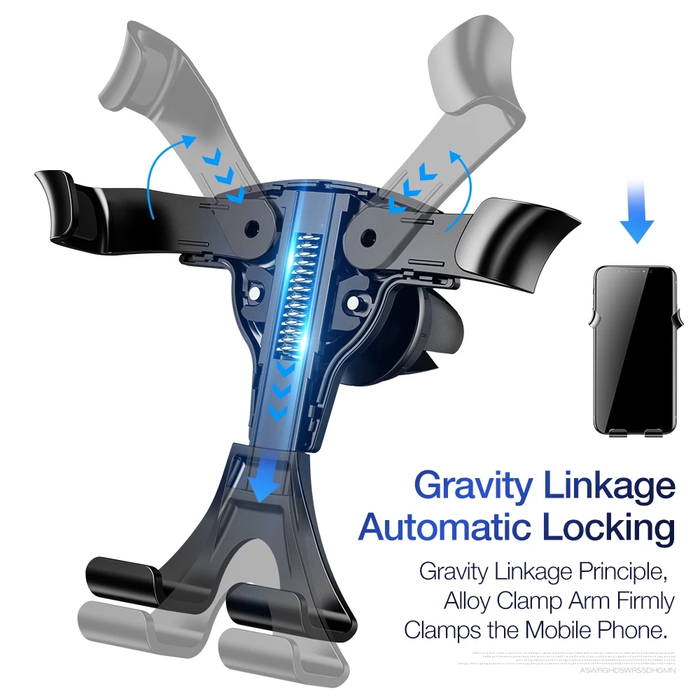 Universal Gravity Car Phone Holder For Mobile Phone In Car Air Vent Mount Stand For iPhone 7 Samsung Support Car Holder