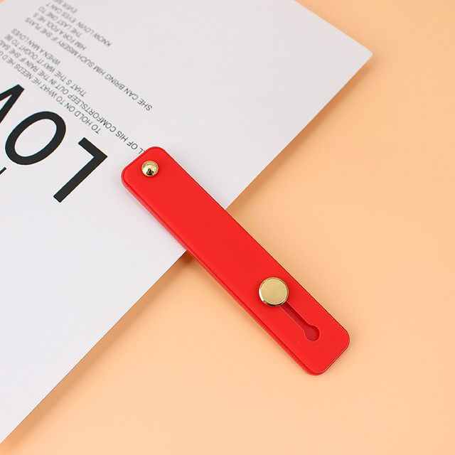 Phone Grip Portable Telescopic Finger Strap Bracket Universal Silicone Phone Finger Ring Holder Grip Stand for iphone 12 huawei