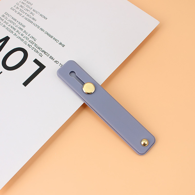 Phone Grip Portable Telescopic Finger Strap Bracket Universal Silicone Phone Finger Ring Holder Grip Stand for iphone 12 huawei