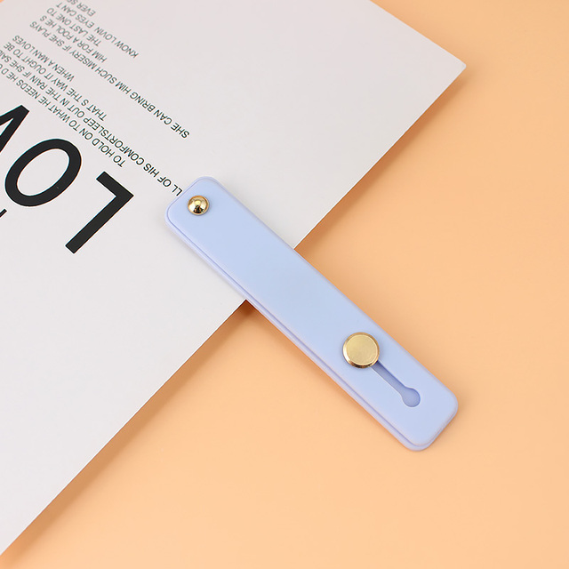 Phone Grip Portable Telescopic Finger Strap Bracket Universal Silicone Phone Finger Ring Holder Grip Stand for iphone 12 huawei