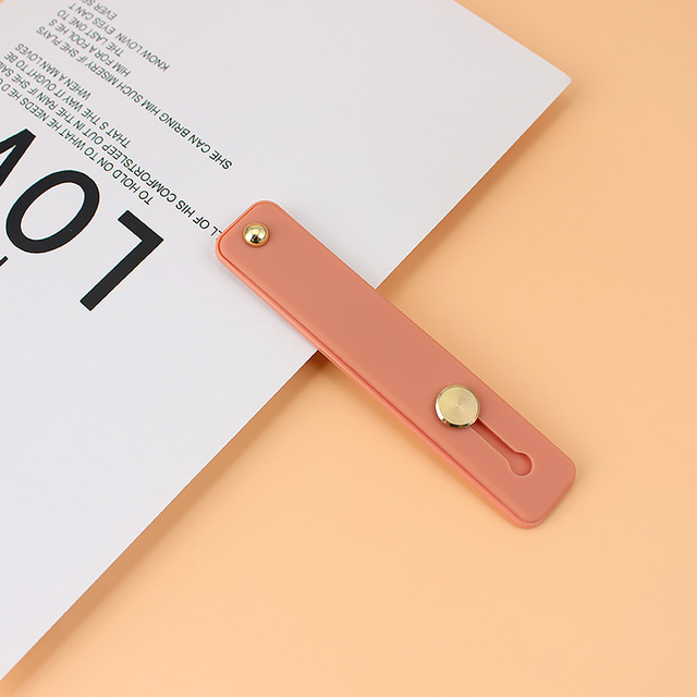 Phone Grip Portable Telescopic Finger Strap Bracket Universal Silicone Phone Finger Ring Holder Grip Stand for iphone 12 huawei