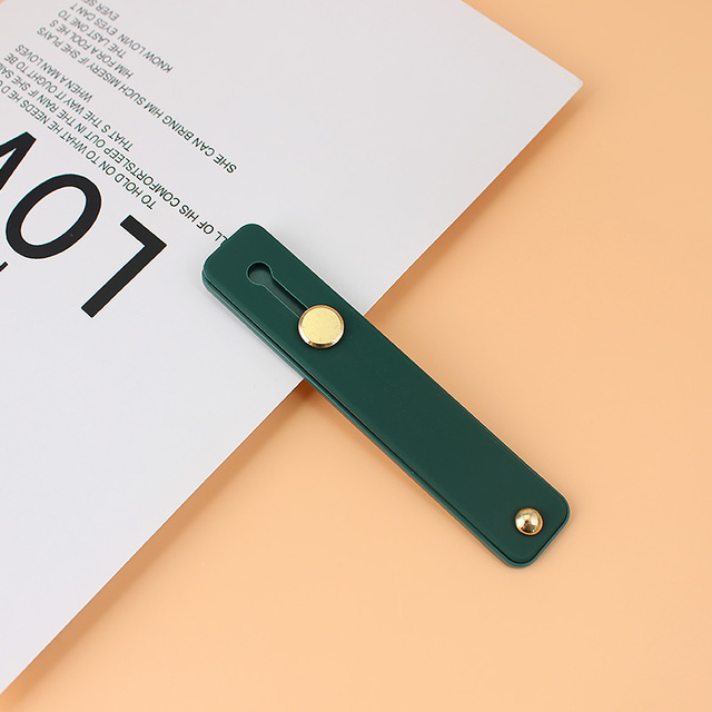 Phone Grip Portable Telescopic Finger Strap Bracket Universal Silicone Phone Finger Ring Holder Grip Stand for iphone 12 huawei