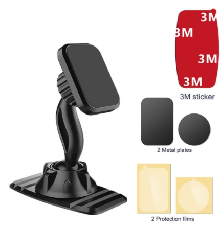 Adjustable New Car Holder Magnet Car Phone Holder 360 Rotatable Stand Mount Support Universal Windshield Holder free hand